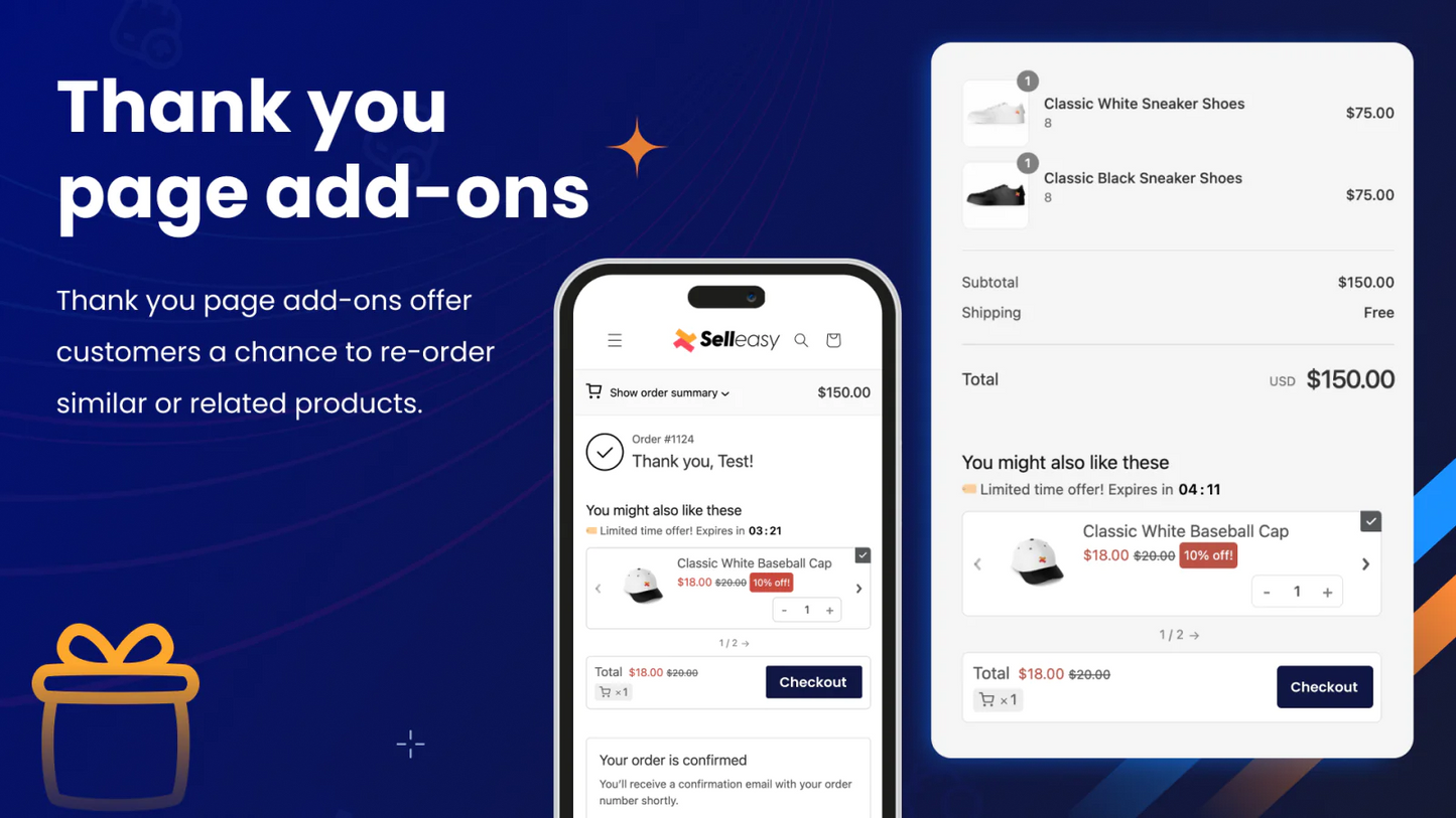 Upsell & Cross Sell - Selleasy