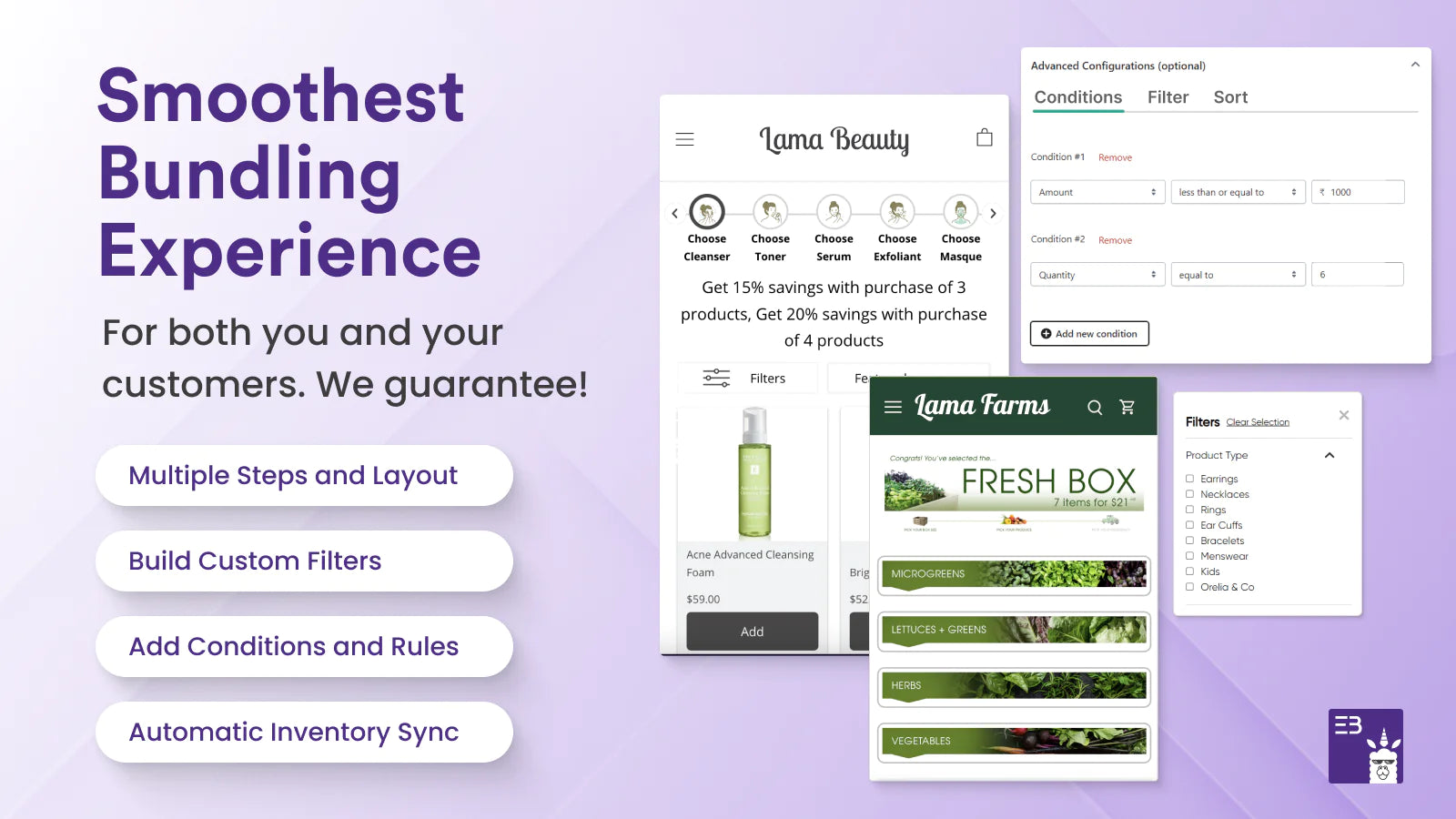 Easy Bundles Bundle Builder Build Your Own Bundle Gift Box Builder Fixed Price Bundles Discounted