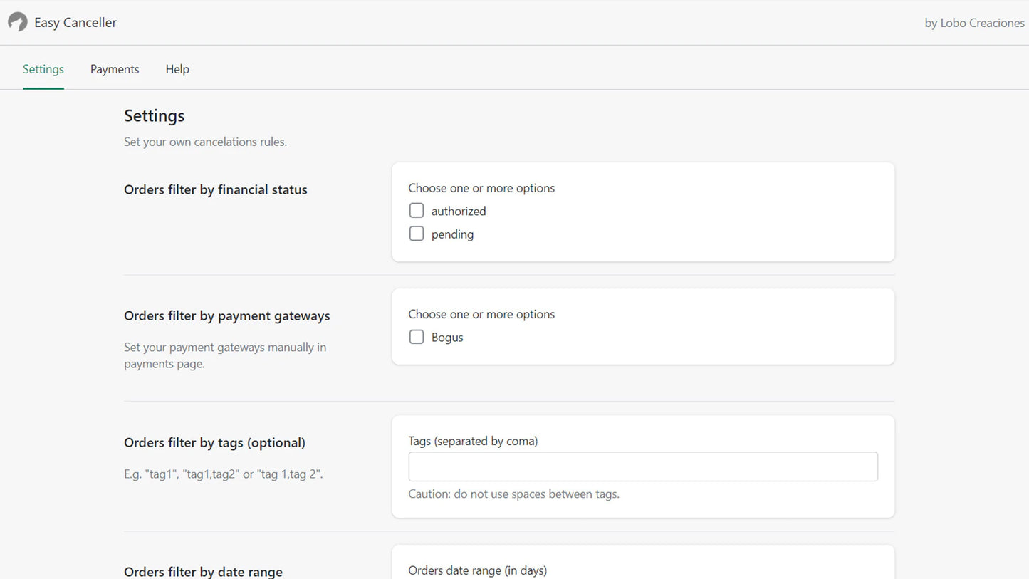 automated rules payment gateways