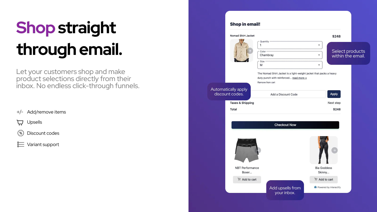 dynamic interactive emails conversion rates email flows