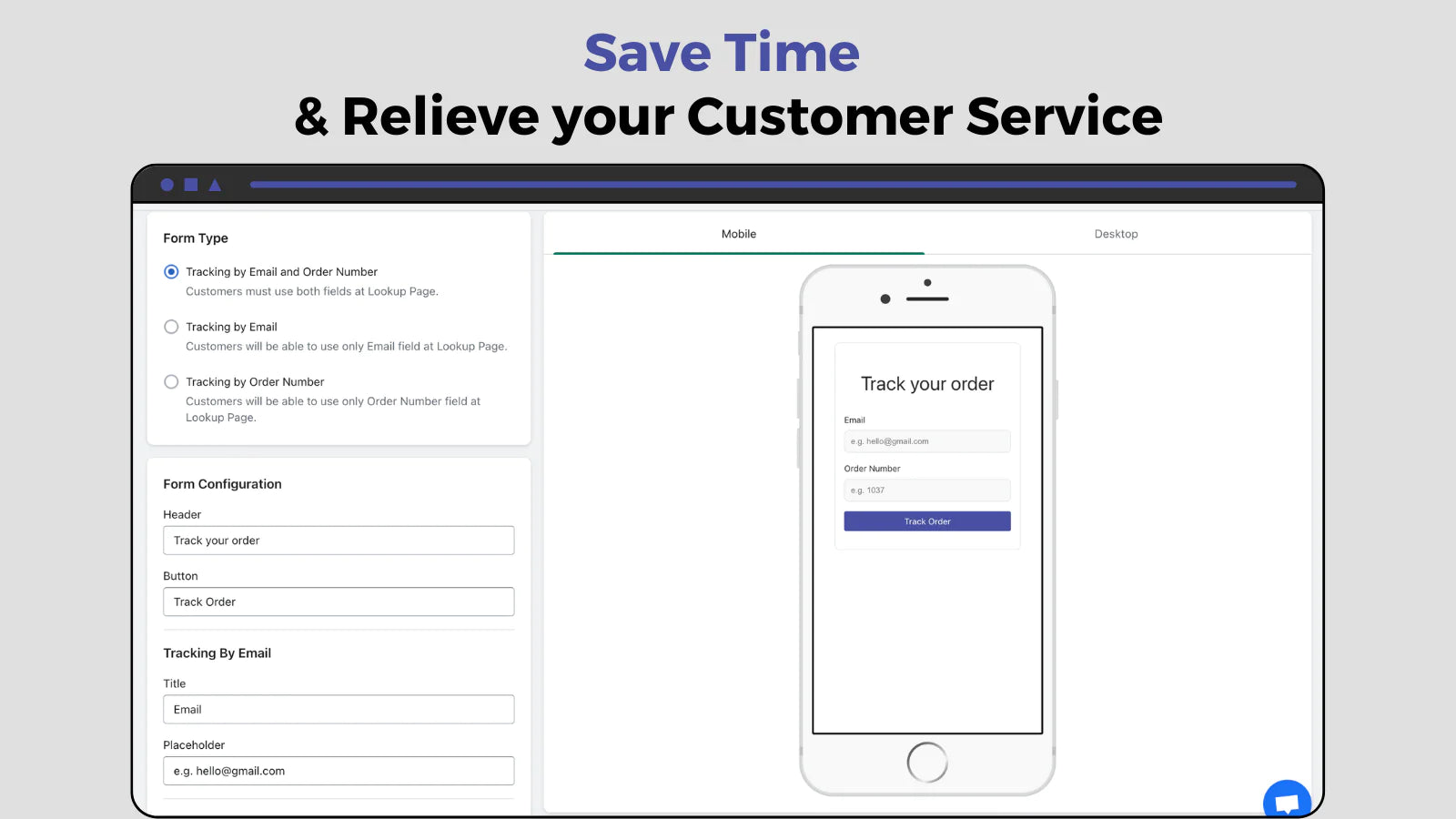 reassure customers reduce after-sale service choose shipping time track order