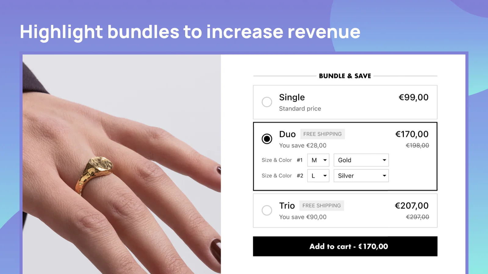 more sales click Install trendy bundles product page deals 5 for $30 buy more make more money