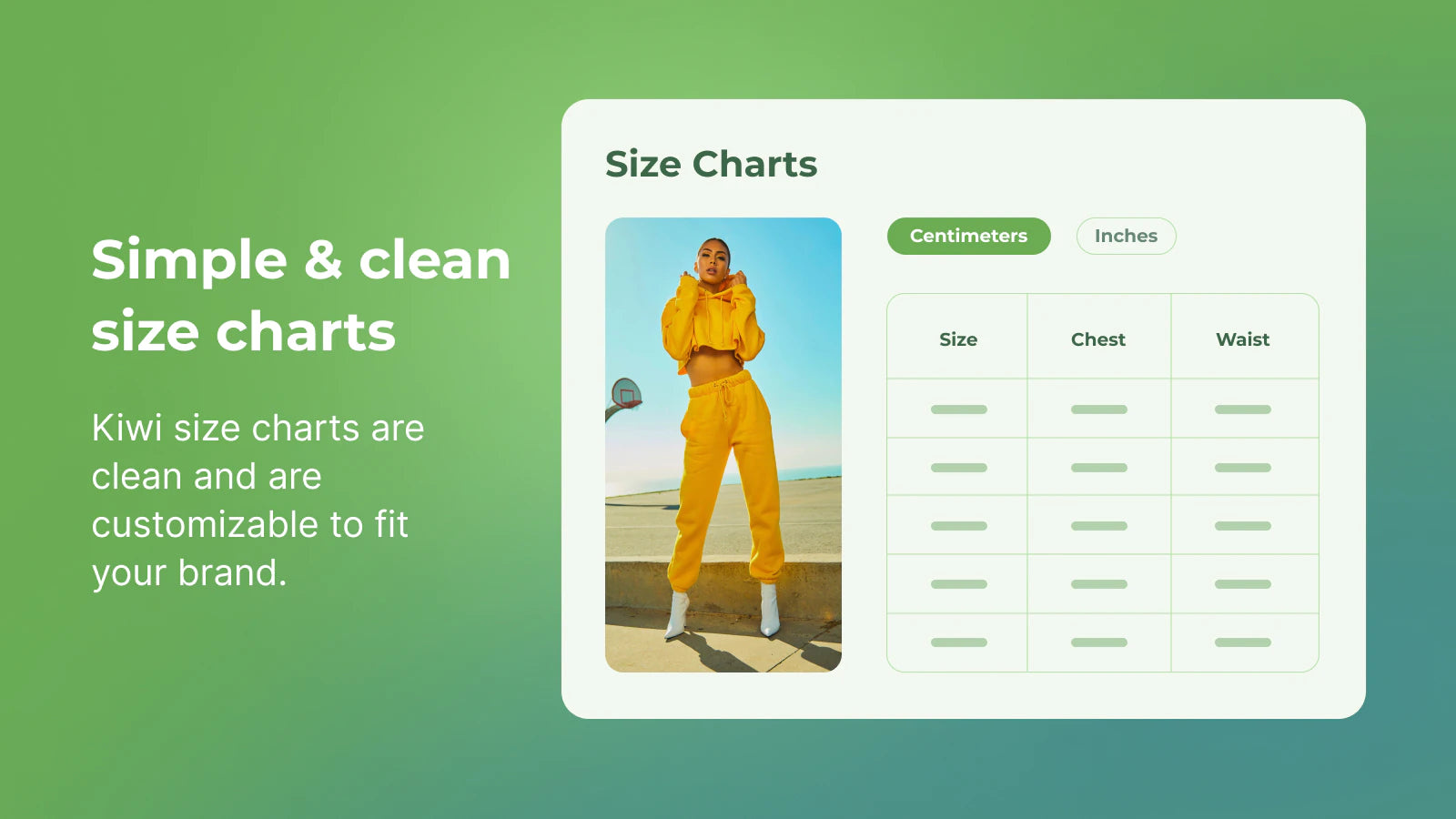 Kiwi Sizing accurate sizing recommendations apparel brands