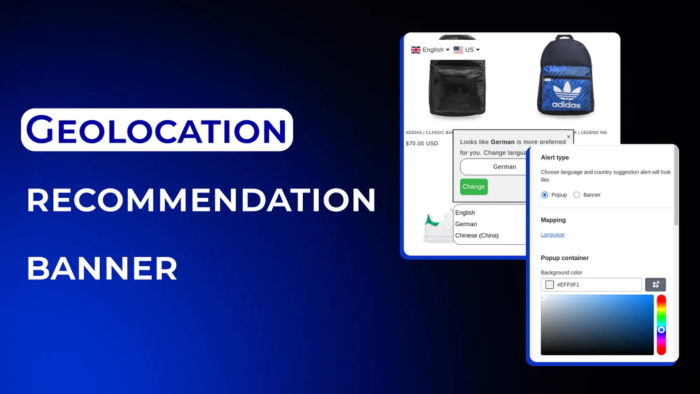 detects location browser preference different translations same language different markets