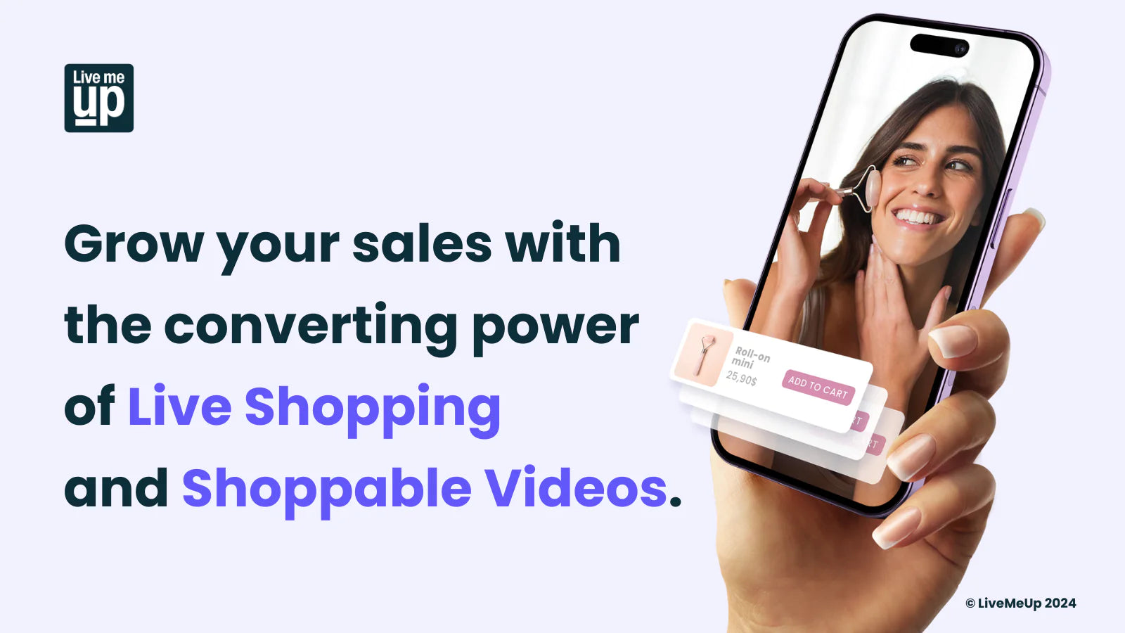 Sell live TikTok-style live video shopping Instagram shoppable videos viral appeal
