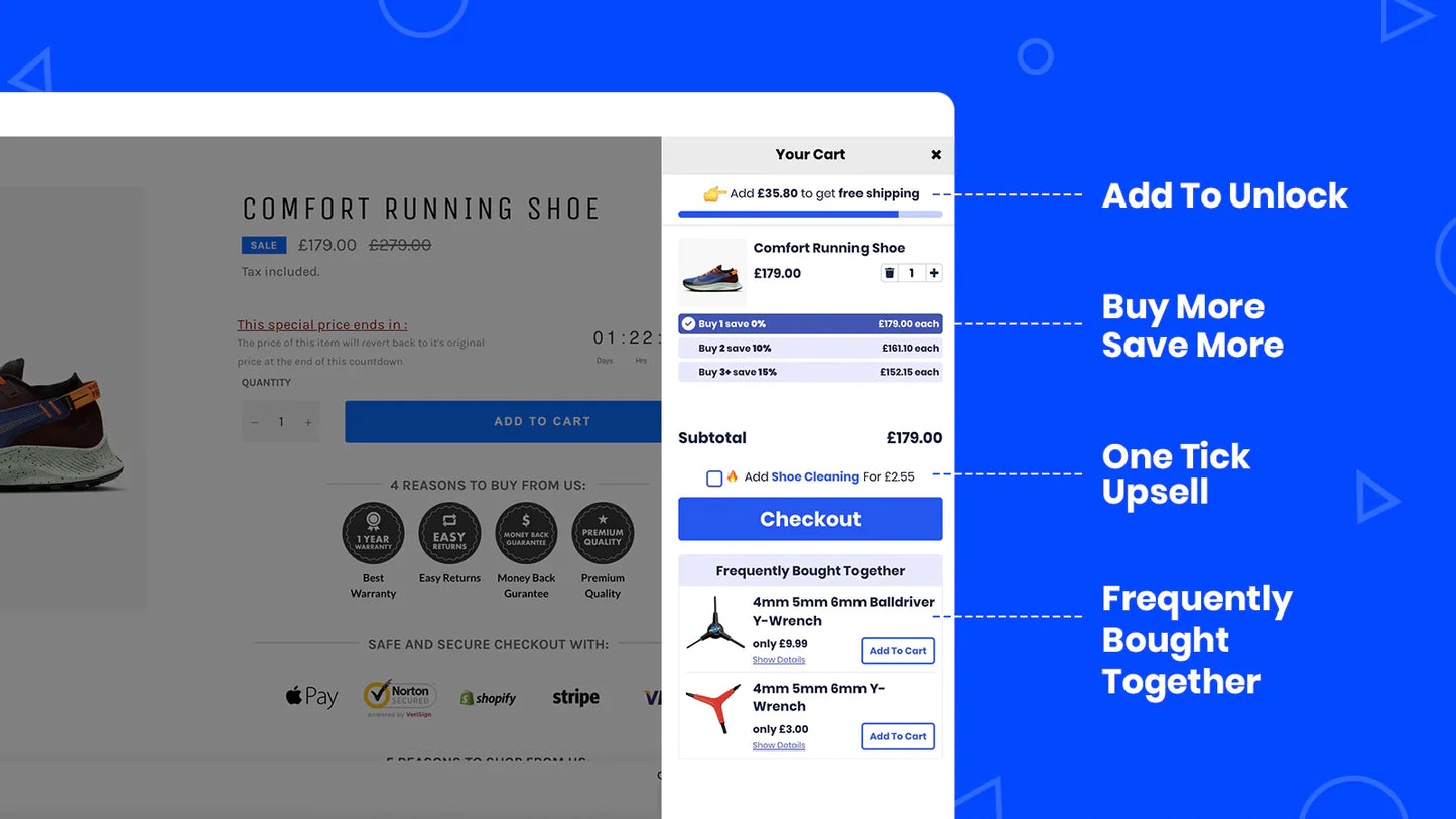 product tiered discounts upcart revenue boost frequently bought together