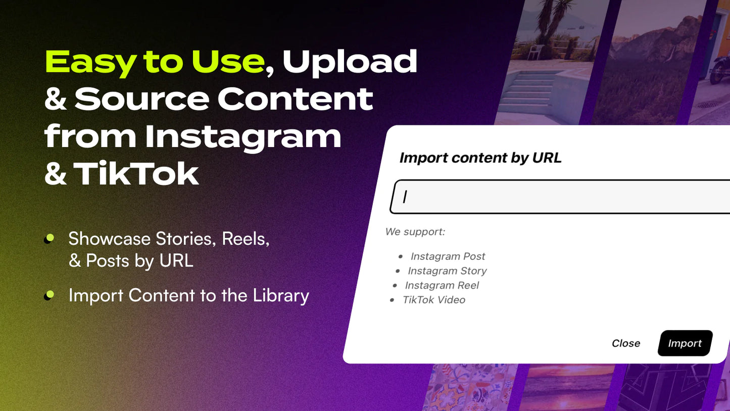convert visitors fresh content no developer needed truncated videos preview full-screen adaptive