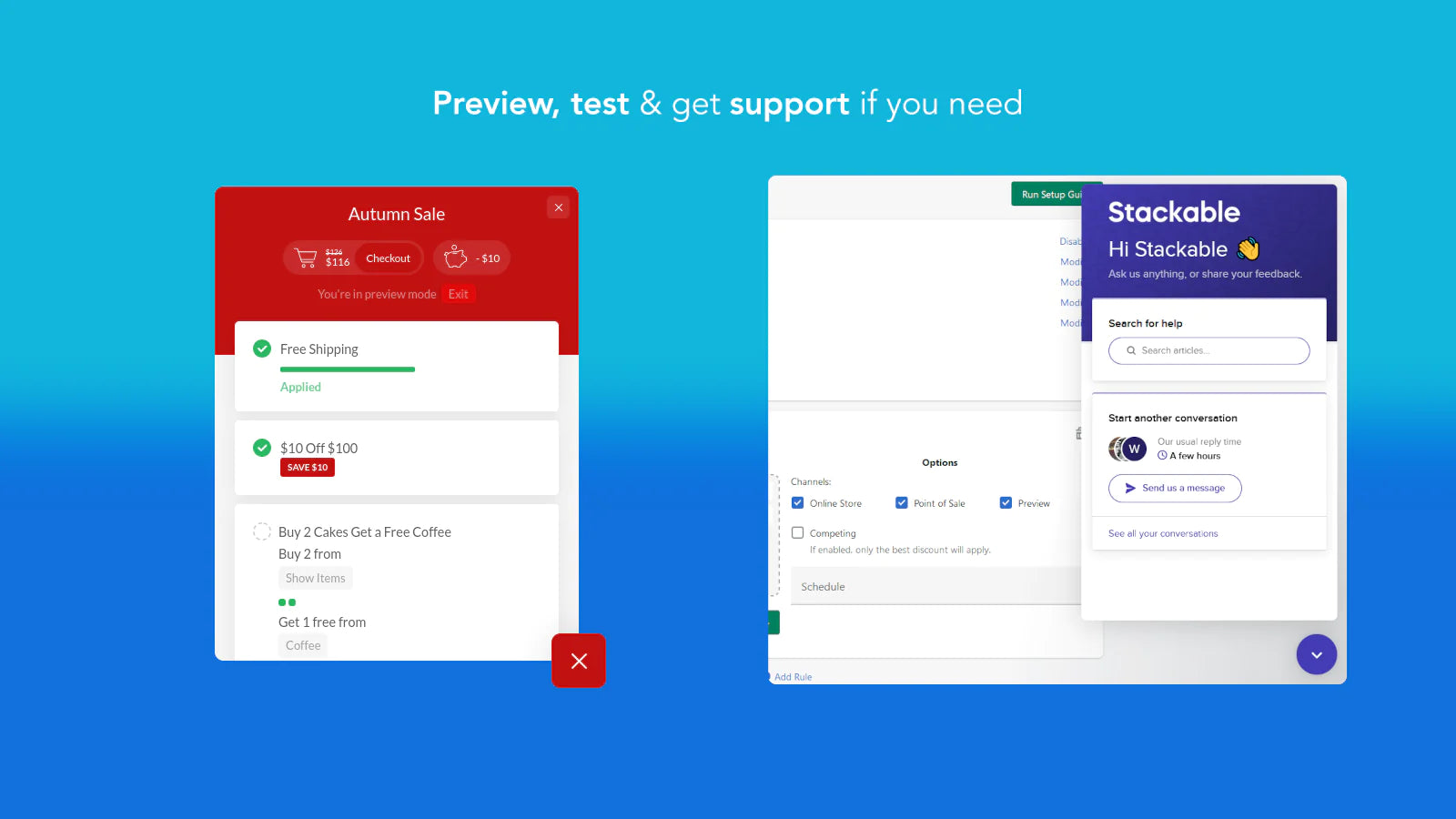 percentage bxgy quantity breaks volume discounts