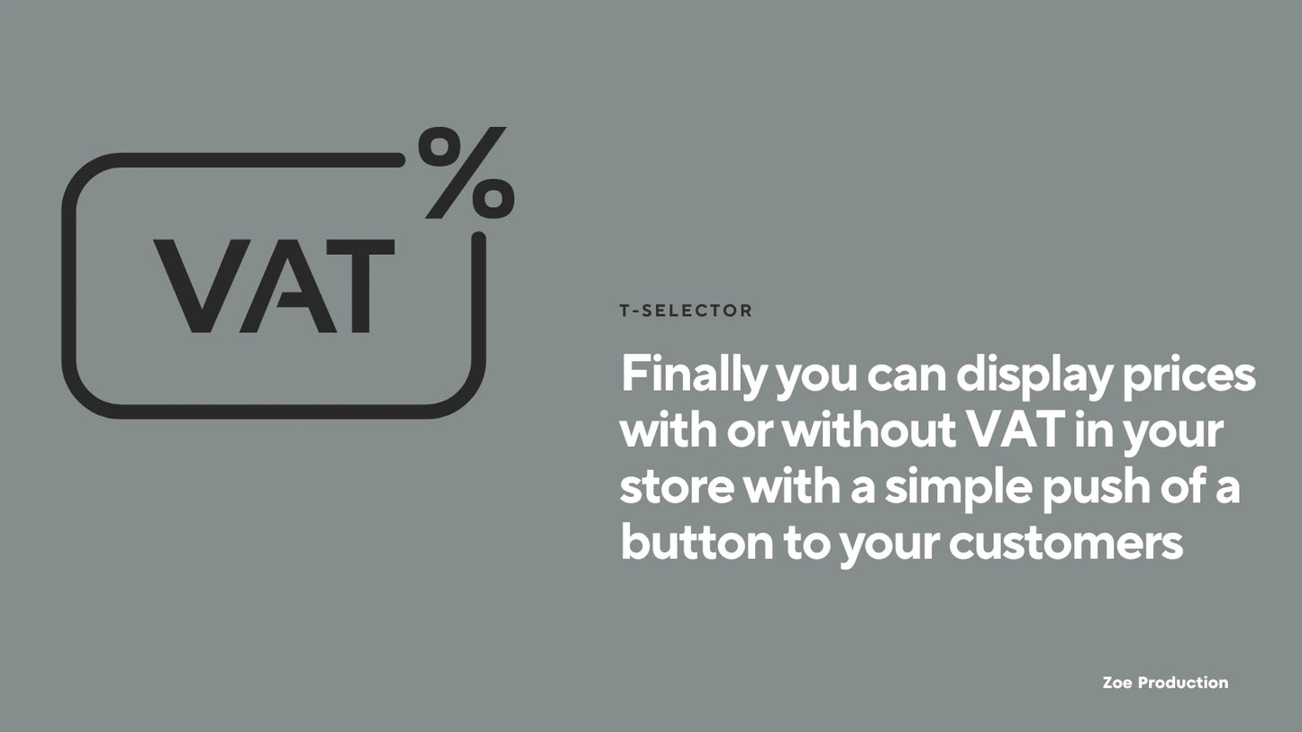 Ultimate VAT/TAX Display Solution display price