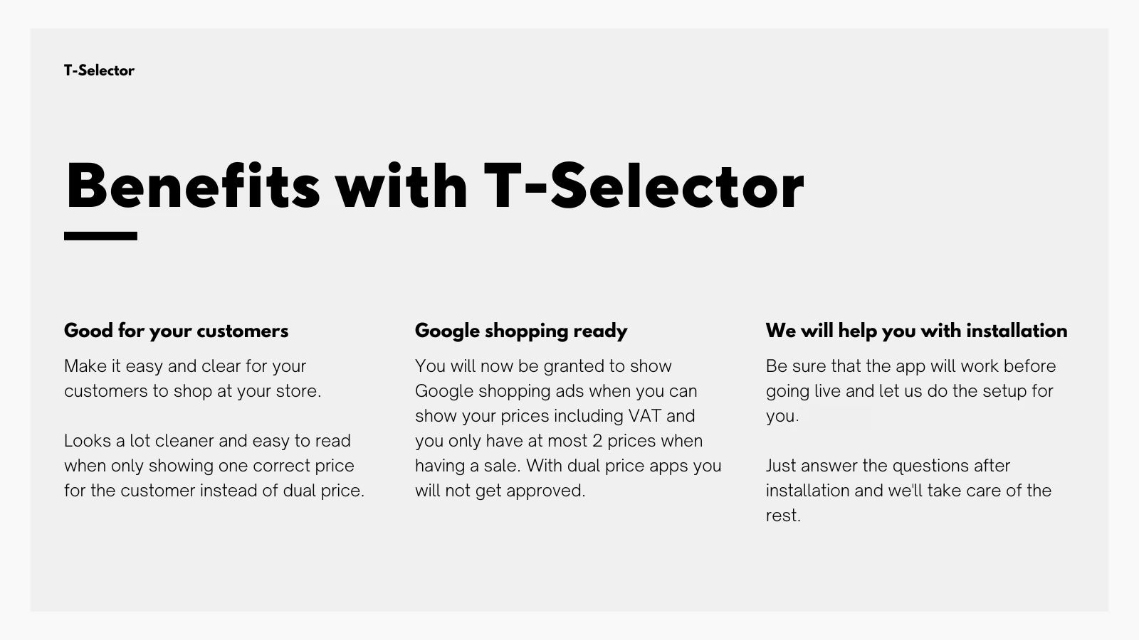 including excluding VAT/TAX customers choose pop up  pre-launch pricing