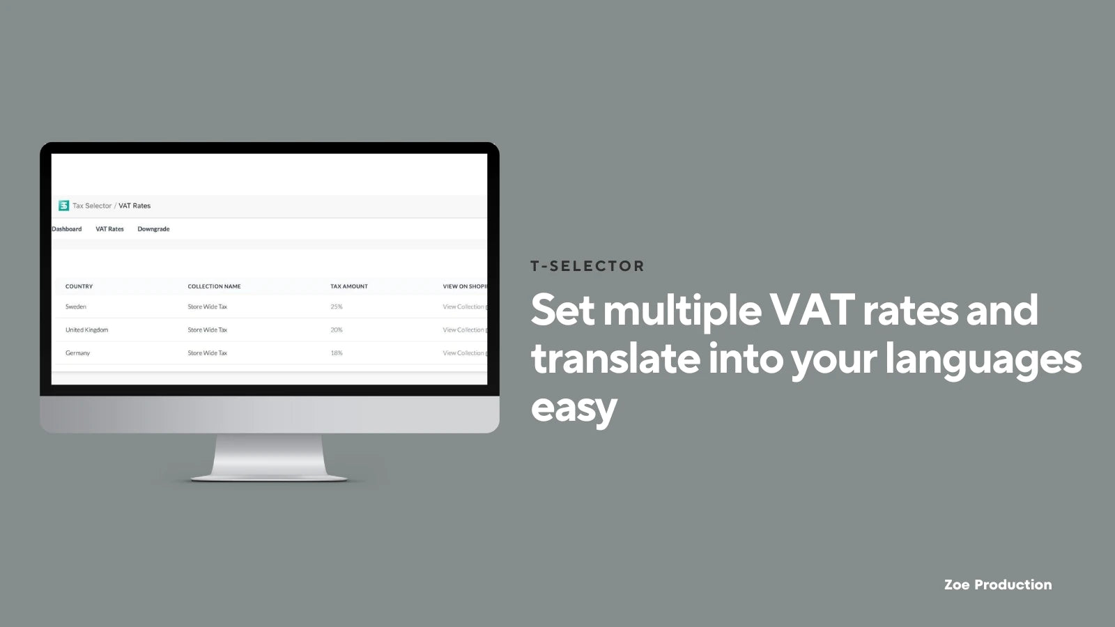 Switcher B2B-Shops display prices VAT/TAX pricing option multilingual