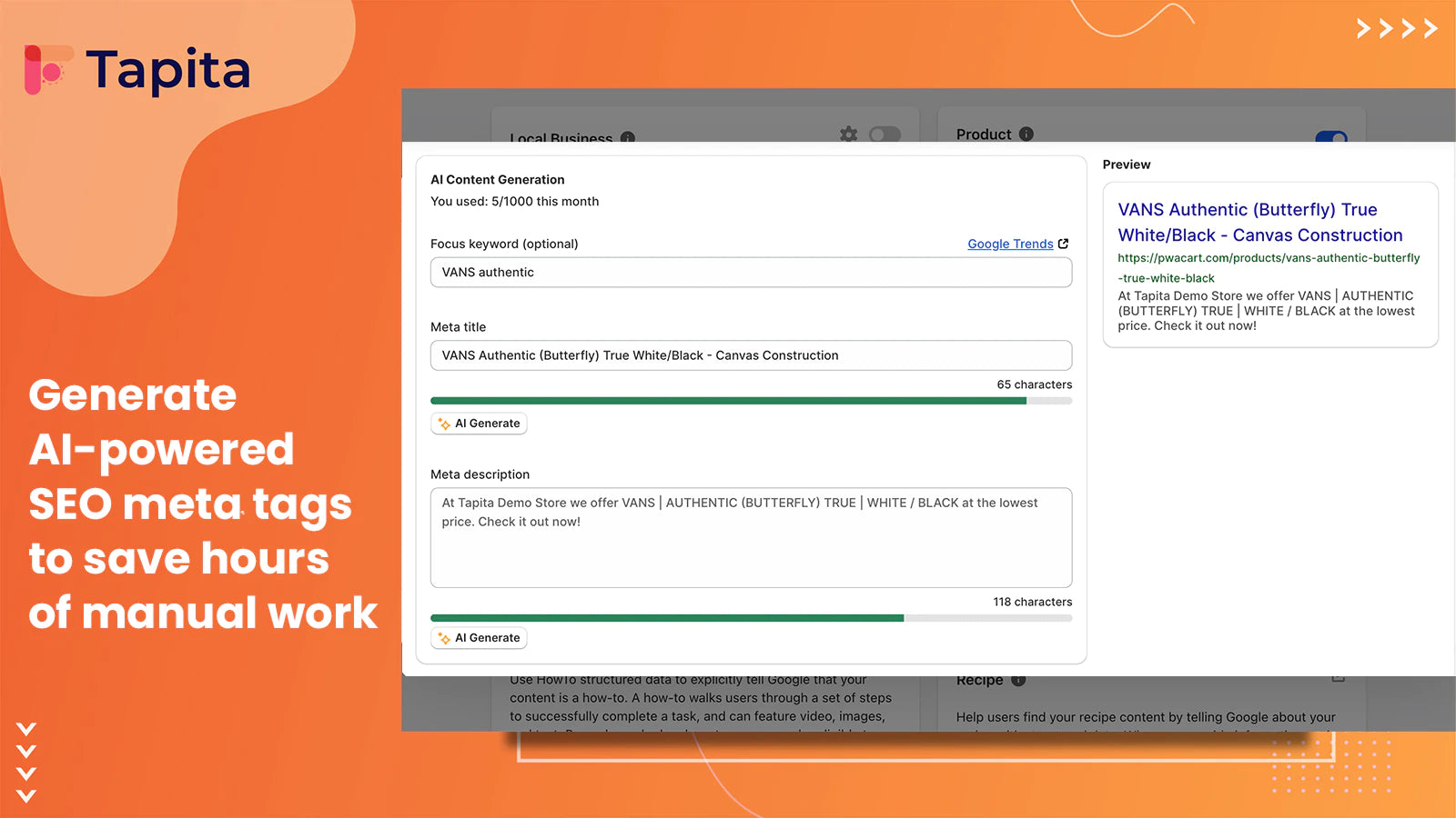 preloading rich snippets schemas speed optimization analytics audits competitor analysis