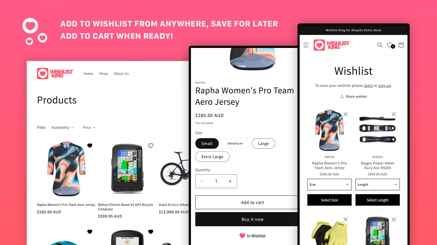 Wishlist King customizable wishlist enhance customer journey sales