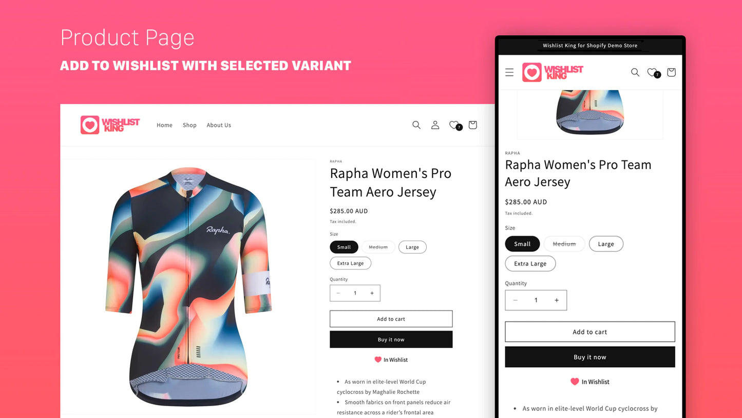 Shopify Theme Editor migrate import existing wishlists one-click start integrates themes