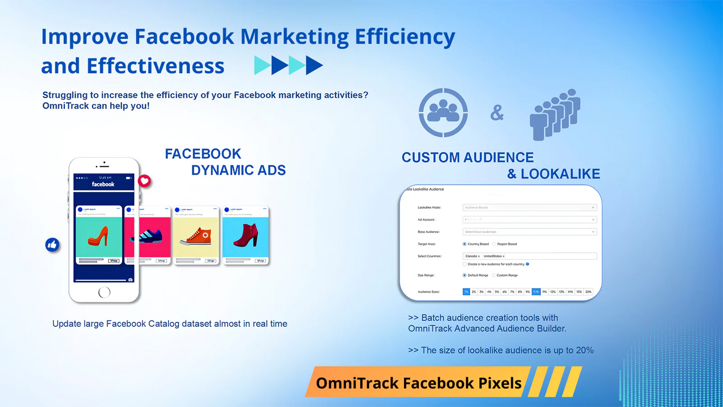 Omnitrack Facebook Pixels facebook dynamic ads