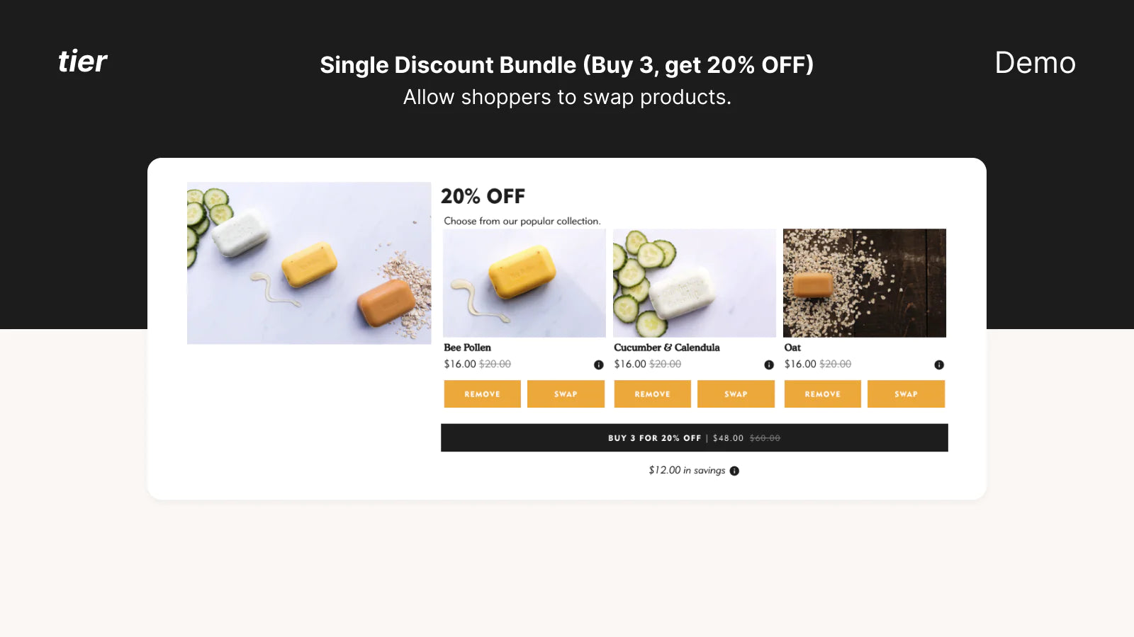 Single discount bundle