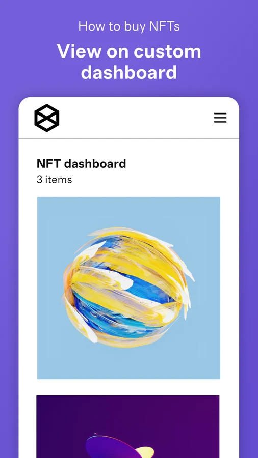 The image shows that you can view items on custom dashboard
