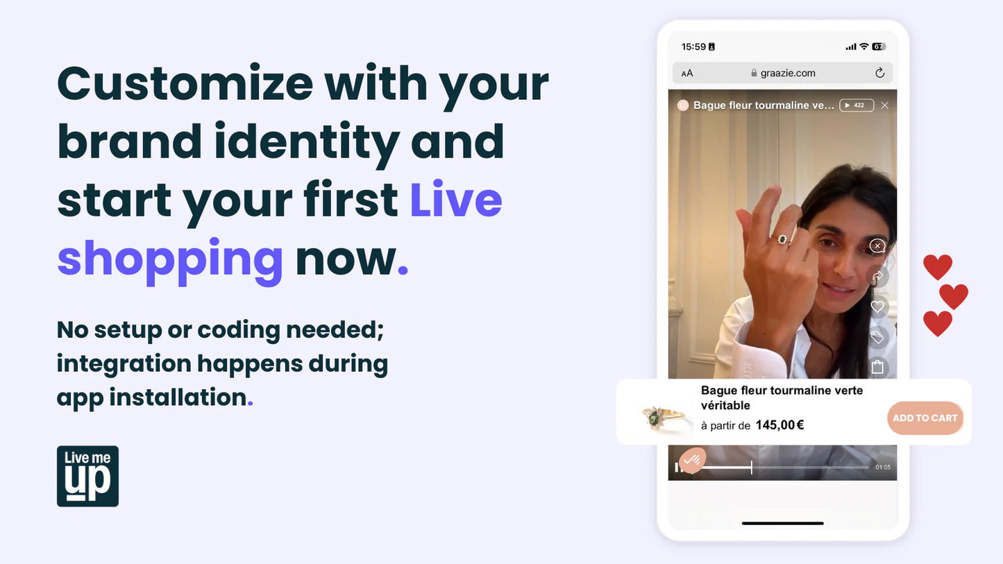 TikTok Instagram live stream shopping LiveMeUp consumer interaction brand conversions 