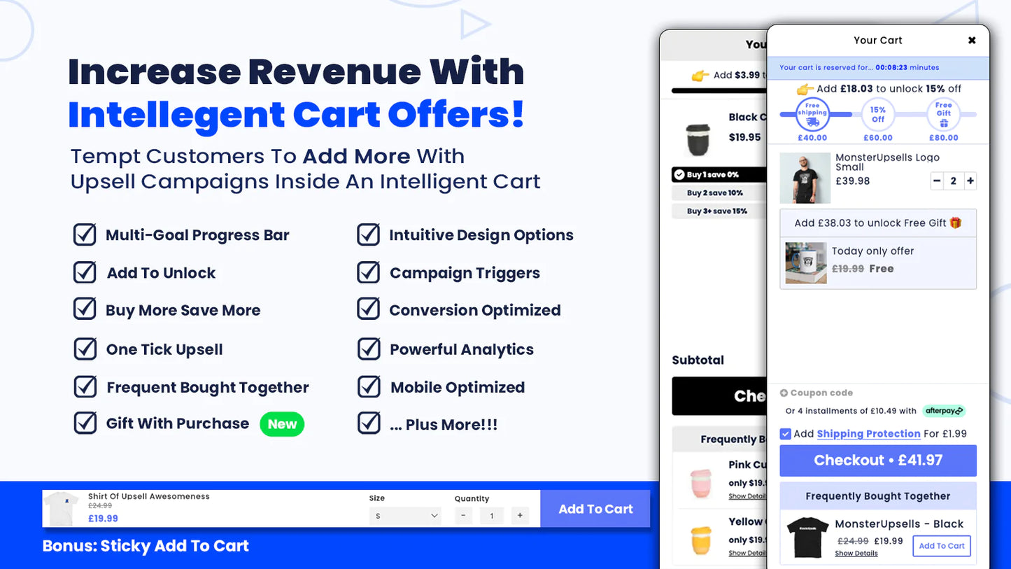 conversion-optimized cart design Shopify cart customization