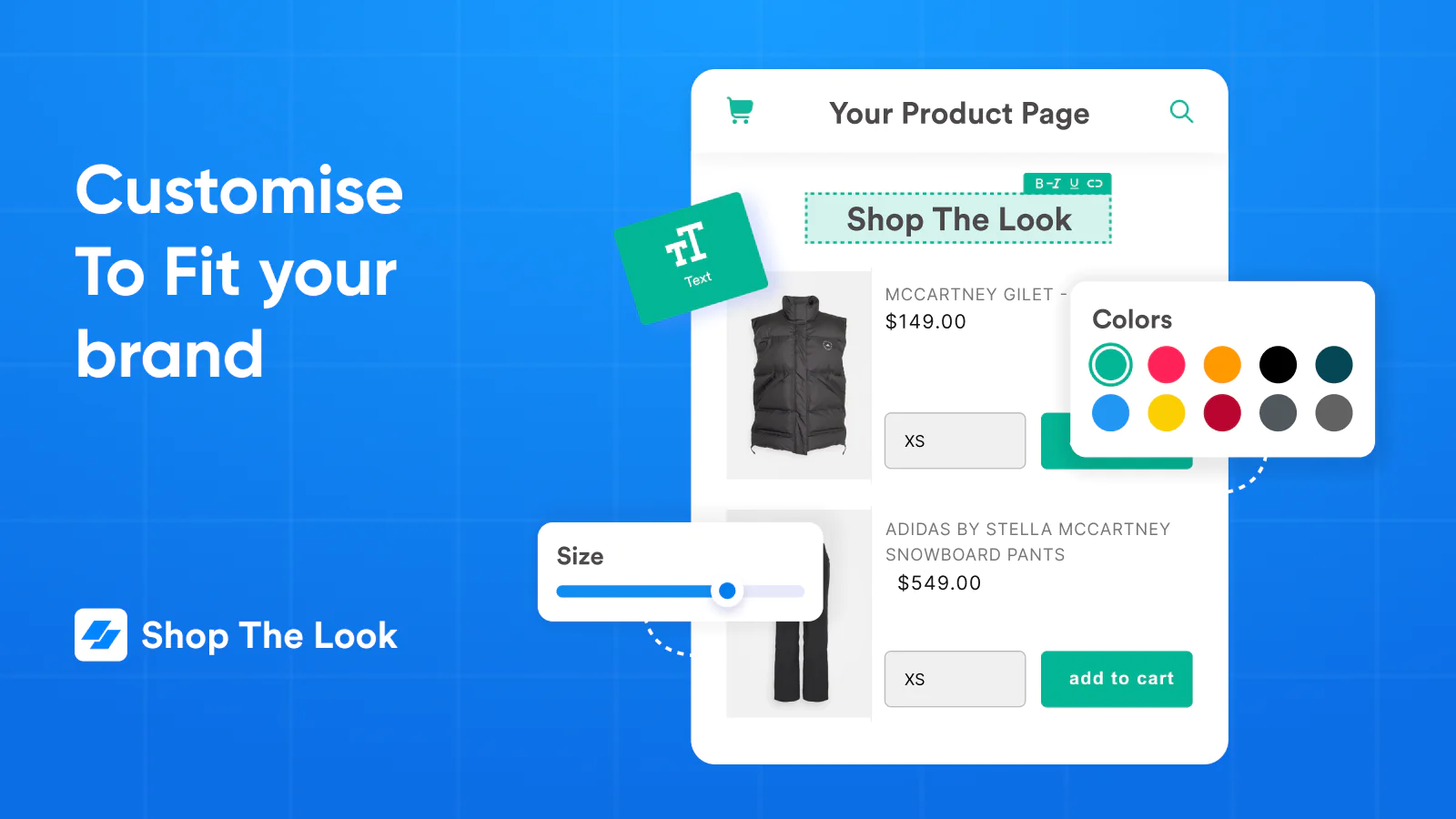 optimized for mobile no code required build multiple lookbooks product bundles brand guidelines